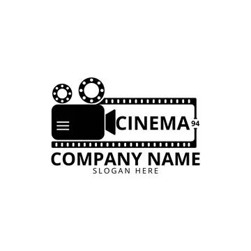 Template cinema poster Vector illustration. Stock Illustration