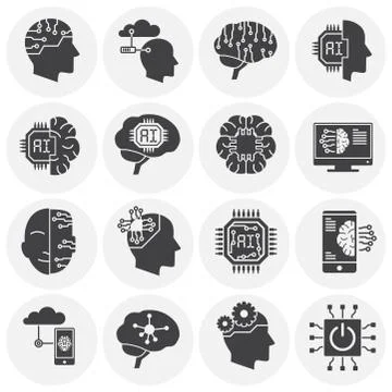 Template circles background Illustrazione stock