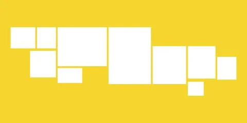 Template composition grid for photos. Realistic collage. Mood board or phot.. Stock Illustration