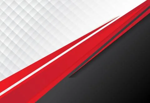 Template corporate concept red black grey and white contrast background. Vect Stock Illustration