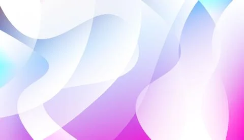 Template Creative Background With Curves Lines. For Cover Page, Landing Page, Stock Illustration