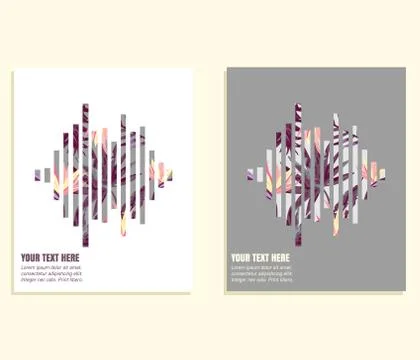 Template design Brochure Abstract Background Stock Illustration