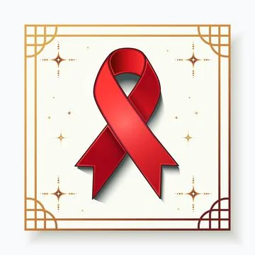 Template design with gold gradient colour for  for a world health Stock Illustration