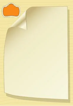 Template design for greeting card Stock Illustration