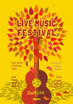 Template Design Poster Stock Illustration