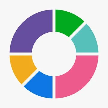 Template for diagram,graph,presentation and chart vector. 스톡 일러스트