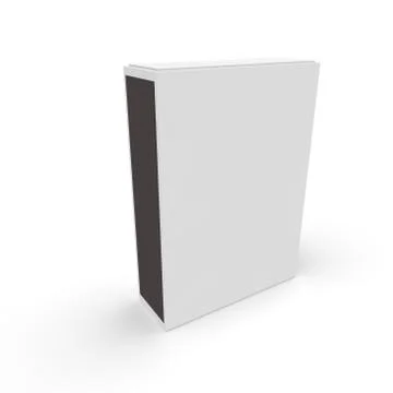 Template - empty matchbox Stock Illustration