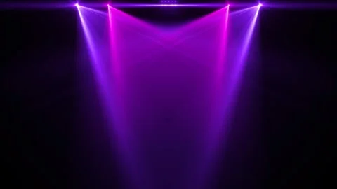 Template of an empty studio stage or podium for product showcase, illuminated Stock Footage 282963789