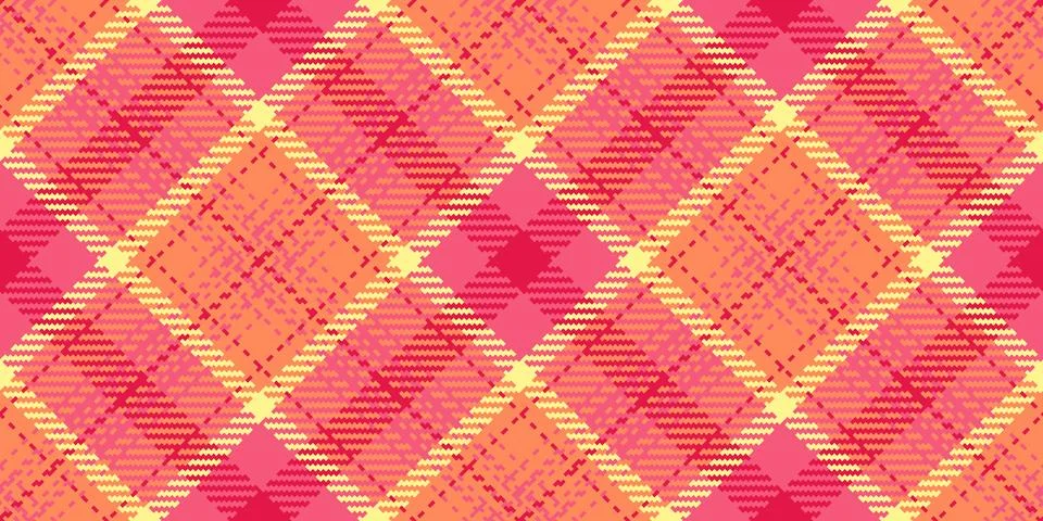 Template fabric background texture, artistic plaid check vector. Square pat.. Stock Illustration