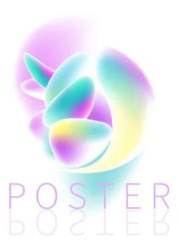 Template flyer, banner Stock Illustration