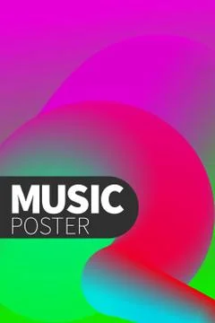 Template of flyer Stock Illustration