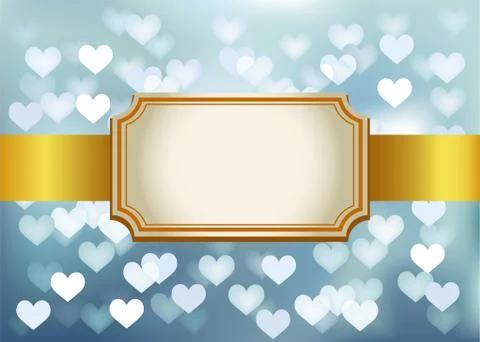 Template frame design for Invitation Illustrazione stock