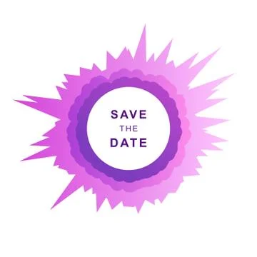 Template of Geometric color background Stock Illustration