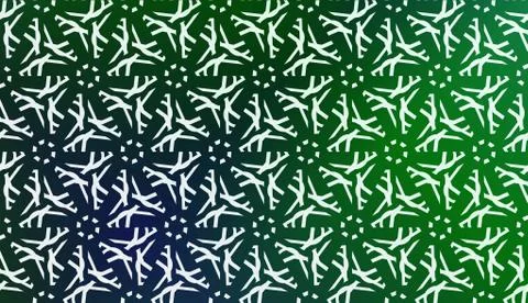 Template With Geometric Pattern. Vector Illustration. Triangles Style. Colorf Stock Illustration