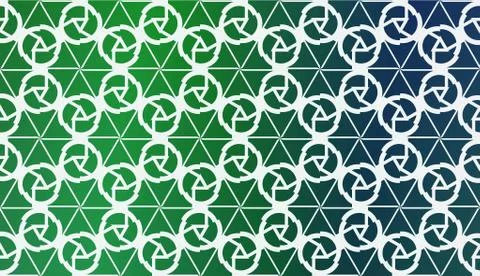 Template With Geometric Pattern. Vector Illustration. Triangles Style. Colorf Stock Illustration