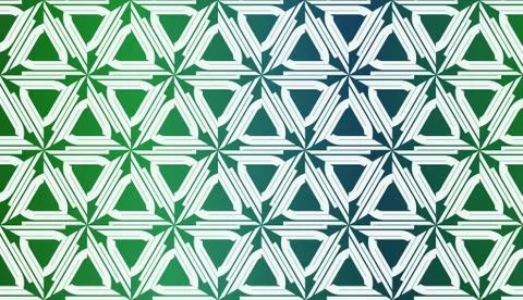 Template With Geometric Pattern. Vector Illustration. Triangles Style. Colorf Illustrazione stock