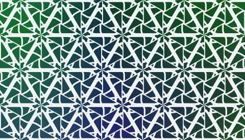 Template With Geometric Pattern. Vector Illustration. Triangles Style. Colorf Illustrazione stock