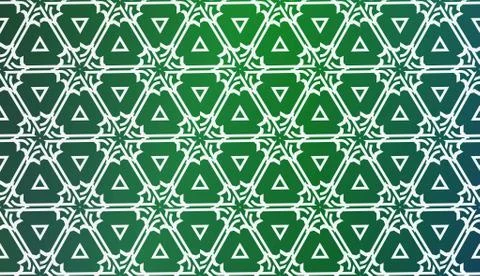 Template With Geometric Pattern. Vector Illustration. Triangles Style. Colorf Illustrazione stock