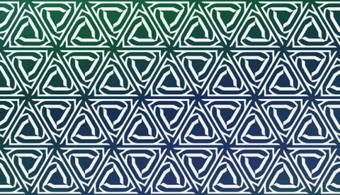 Template With Geometric Pattern. Vector Illustration. Triangles Style. Colorf 스톡 일러스트