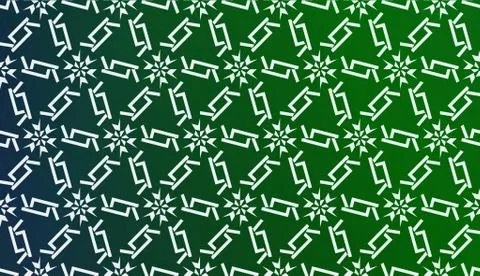 Template With Geometric Pattern. Vector Illustration. Triangles Style. Colorf Illustrazione stock