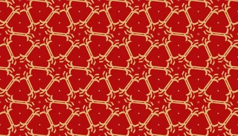 Template with geometric pattern. Vector Seamless illustration. Triangles styl Stock Illustration