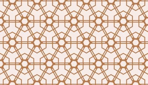 Template with geometric pattern. Vector Seamless illustration. Triangles styl Illustrazione stock