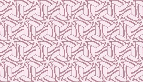 Template with geometric pattern. Vector Seamless illustration. Triangles styl Stock Illustration