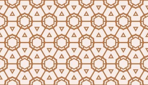 Template with geometric pattern. Vector Seamless illustration. Triangles styl イラスト素材