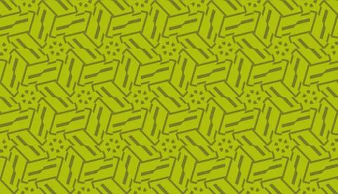 Template with geometric pattern. Vector Seamless illustration. Triangles styl Illustrazione stock