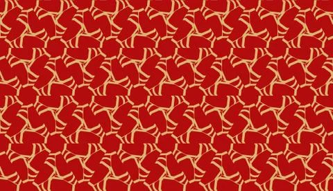 Template with geometric pattern. Vector Seamless illustration. Triangles styl イラスト素材