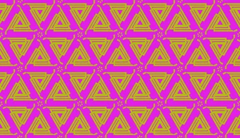 Template with geometric pattern. Vector Seamless illustration. Triangles styl 스톡 일러스트