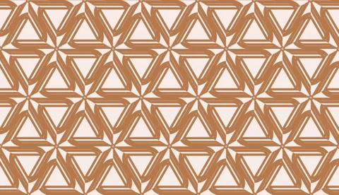 Template with geometric pattern. Vector Seamless illustration. Triangles styl Stock Illustration