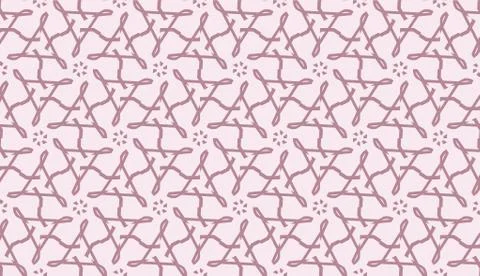 Template with geometric pattern. Vector Seamless illustration. Triangles styl Stock Illustration