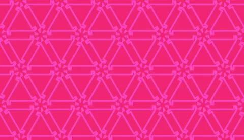 Template with geometric pattern. Vector Seamless illustration. Triangles styl 库存插图