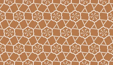 Template with geometric pattern. Vector Seamless illustration. Triangles styl 库存插图