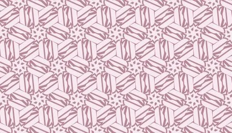 Template with geometric pattern. Vector Seamless illustration. Triangles styl Illustrazione stock