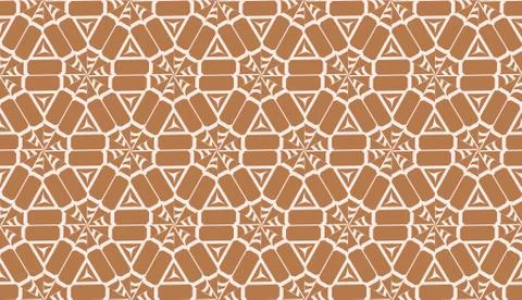 Template with geometric pattern. Vector Seamless illustration. Triangles styl 库存插图