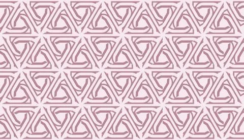 Template with geometric pattern. Vector Seamless illustration. Triangles styl Stock Illustration