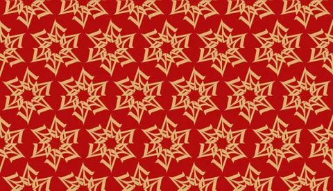 Template with geometric pattern. Vector Seamless illustration. Triangles styl Illustrazione stock