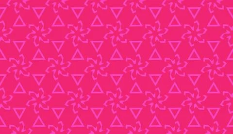 Template with geometric pattern. Vector Seamless illustration. Triangles styl Stock Illustration