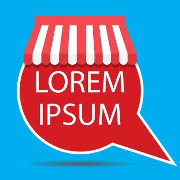 Template icon for consumerism Stock Illustration