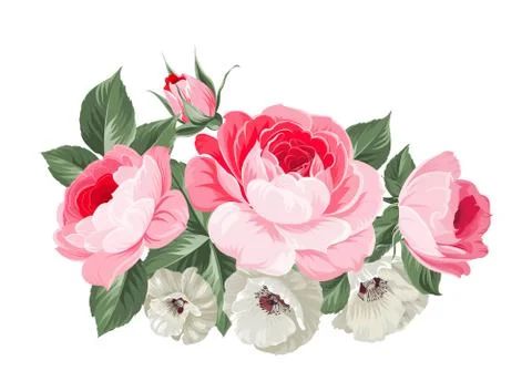 Template of invitation card Stock Illustration