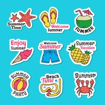 Template Kotak Illustrazione stock