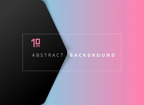 Template layout abstract vertical geometric pattern blue and pink background Illustrazione stock