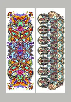 Template layout specially for sublimation printing on standard m Stock Illustration