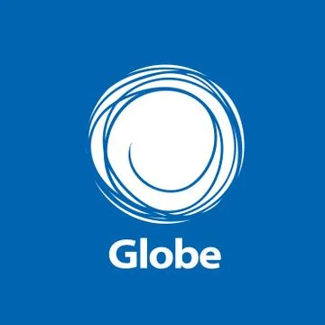 Template logo design globe Stock Illustration