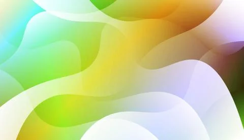 Template Modern Background With Curves Lines. For Elegant Pattern Cover Book. Stock Illustration
