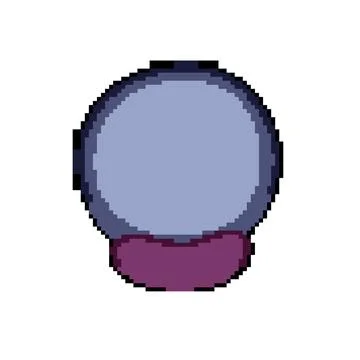 Template mouse pad pixel art vector illustration Stock Illustration