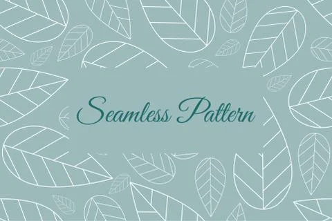 Template with natural elements Stock Illustration