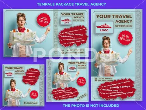 Template Package Travel Agency PSD Template